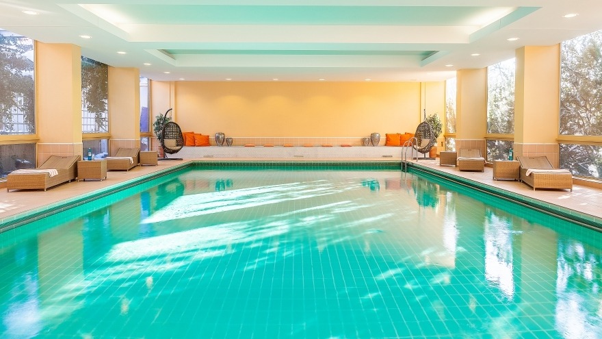 Das Schwimmbad im relexa hotel Bad Steben in Oberfranken Das Schwimmbad im relexa hotel Bad Steben in Oberfranken